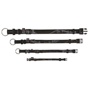 TRIXIE Halsband HUNDEKÖNIG Elegance XS-S 22-35 cm/10 mm schwarz für Hunde