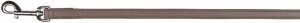 TRIXIE Hundeleine Active Soft Leder S-M 1,00m 16mm taupe
