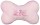 TRIXIE Hundespielzeug Dog Princess Knochen Plüsch 16cm mit Quitscher