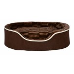 TRIXIE Liegebett BETT TESKA 70 x 55 cm braun für Hunde