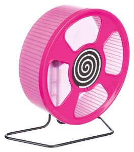 TRIXIE Zubehör LAUFRAD Kunststoff farblich sortiert ø 20cm für Kleintiere