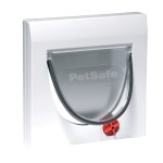 KARLIE Katzenklappe STAYWELL 919 weiss ohne Tunnel 224 x...
