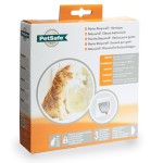 KARLIE Katzenklappe STAYWELL 919 weiss ohne Tunnel 224 x...
