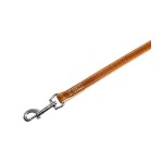KARLIE Leine COMFORT LEINE braun 100cm 14mm Softleder...