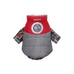 KARLIE Mantel TOUCHDOG COLLEGE JACKET 2IN1 rot-blau 40 x...