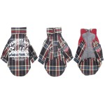 KARLIE Mantel TOUCHDOG COLLEGE JACKET 2IN1 rot-blau 40 x...