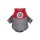 KARLIE Mantel TOUCHDOG COLLEGE JACKET 2IN1 rot-blau 40 x 56 x 36cm für Hunde