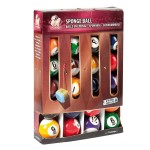 FLAMINGO Spielzeug MOOSGUMMIBALL Poolbillard-Ball 6,5cm sortiert für Hunde
