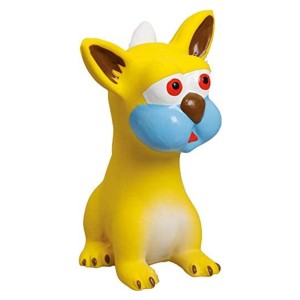 FLAMINGO Spielzeug KATZE GIZMO 15cm Latex Squeeker farblich sortiert für Hunde