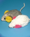 KOCH Spielzeug große OHREN-MAUS 7cm mit Rassel...