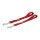 KOCH Kurzführer CLASSIC Führschlaufe Nylon 35cm 2cm rot für Hunde