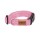 KOCH Halsband KLICK-HALSBAND Kennfäden 15mm 25-35cm Rosé gepolstert für Hunde
