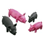 KARLIE Latexspielzeug SCHWEIN PEKY mit Supersqueeker...