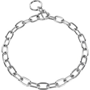 SPRENGER Erziehung HALSKETTE Langgliedkette 3,4 mm 65cm verchromt für Hunde