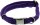 DINOLEINE Halsband KLICK-HALSBAND Polyester 11mm Größe S/30-45 cm für Hunde Lila