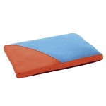 KARLIE Liegekissen eckig GABBIANO Orange/Blau 90 cm...