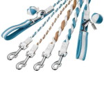 KARLIE FLAMINGO LEINE COTTAGE LINE, BEIGE/WEISS 10MM X 110CM