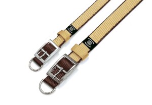 KARLIE Halsband ART SPORTIV PLUS 25mm 65cm Beige/Braun doubliert