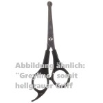 FLAMINGO Trimmschere GREY LINE NASE-OHR-PFOTENSCHERE 15cm...