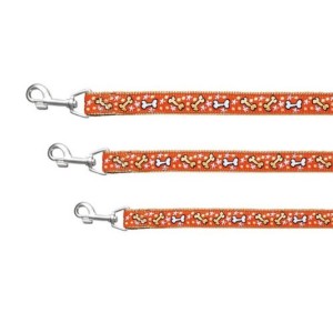 TRIXIE Leine Modern Art MOJAVE XS-S 1,20 m/15 mm beige/orange für Hunde