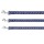 TRIXIE Leine Modern Art PAWS L-XL 1,00 m/25 mm blau Nylon für Hunde