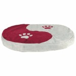 TRIXIE Hundekissen Yinya 60 x 40 cm grau-rot Polyester/Nylon