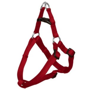 TRIXIE Geschirr Softline L 65 - 80 cm / 25 mm Rot für Hunde