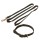 TRIXIE Welpen-Garnitur Halsband 25-40cm Leine 1,20m Nylon schwarz für Hund
