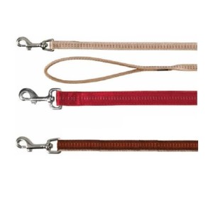 TRIXIE Hundeleine Softline Elegance S 1,00 m/15 mm braun doppellagiges Nylon