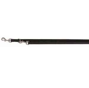 TRIXIE Führleine Softline Reflect Stripe V-Leine XS-S 2,00m/15mm schwarz Hunde