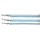 TRIXIE Leine Modern V-LEINE SPORTDOG L-XL 2,00 m/25 mm hellblau/blau für Hunde
