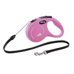 FLEXI Roll-Leine New CLASSIC Seil Größe S 5m pink