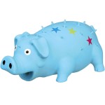 TRIXIE Spielzeug grunzendes SCHWEIN mit Sternen Latex 16cm sortiert für Hunde