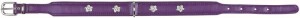 TRIXIE Halsband Active Soft mit Strassbesatz M 36-43 cm/18 mm lila