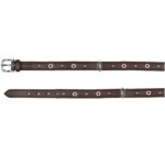TRIXIE Halsband ACTIVE Leder Strassbesatz M 39-46cm 22mm...