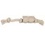 TRIXIE Hundespielzeug Denta Fun Spieltau mit Quietscher...