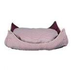 TRIXIE Liegebett BETT WILSON 51 x 51 cm bordeaux/creme...