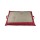 TRIXIE Hundekissen Peppels 100 x 70 cm rot/beige samtweich