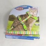TRIXIE Geschirr mit Leine Impression Stripes 26-45cm/10mm...