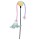 TRIXIE Spielzeug Spielangel mit Ball Federn Sound und LED 47cm für Katzen