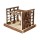 TRIXIE Kleintierspielzeug Natural Living Spielplatz Lasse Holz 29 x 19 x 19cm