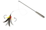 KARLIE Spielzeug KATZENANGEL TWISTY 40 - 112cm mit Feder...
