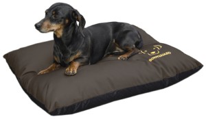 HOLLAND ANIMAL CARE Kissen BODYGUARD ELEGANT Brown 65 x 50cm für Hunde