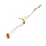 KARLIE Katzen Naturspielzeug SISAL FLEETY 2 mit Catnip 64cm