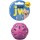 JW PET Spielzeug Crackle Heads Ball Kautschuk sortiert Small 5,5cm für Hunde