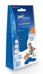 PET+ME Bürste CAT Kurzhaar Bürste Silikon 12cm...